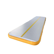 yellow long mats air track